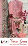 Parian Dream Vol 7 By Lsm Heavy Lawn Pakistani Dress Material Wholesale Price In Surat
